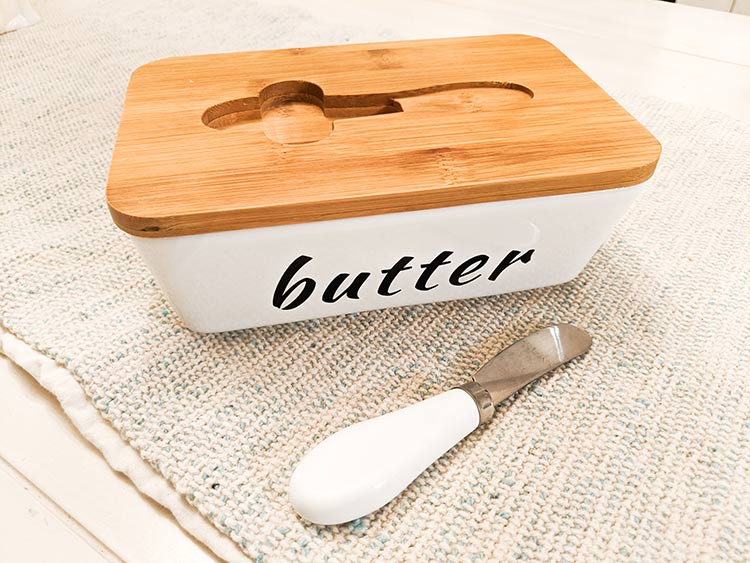 Ceramic Butter Dish from Amazon